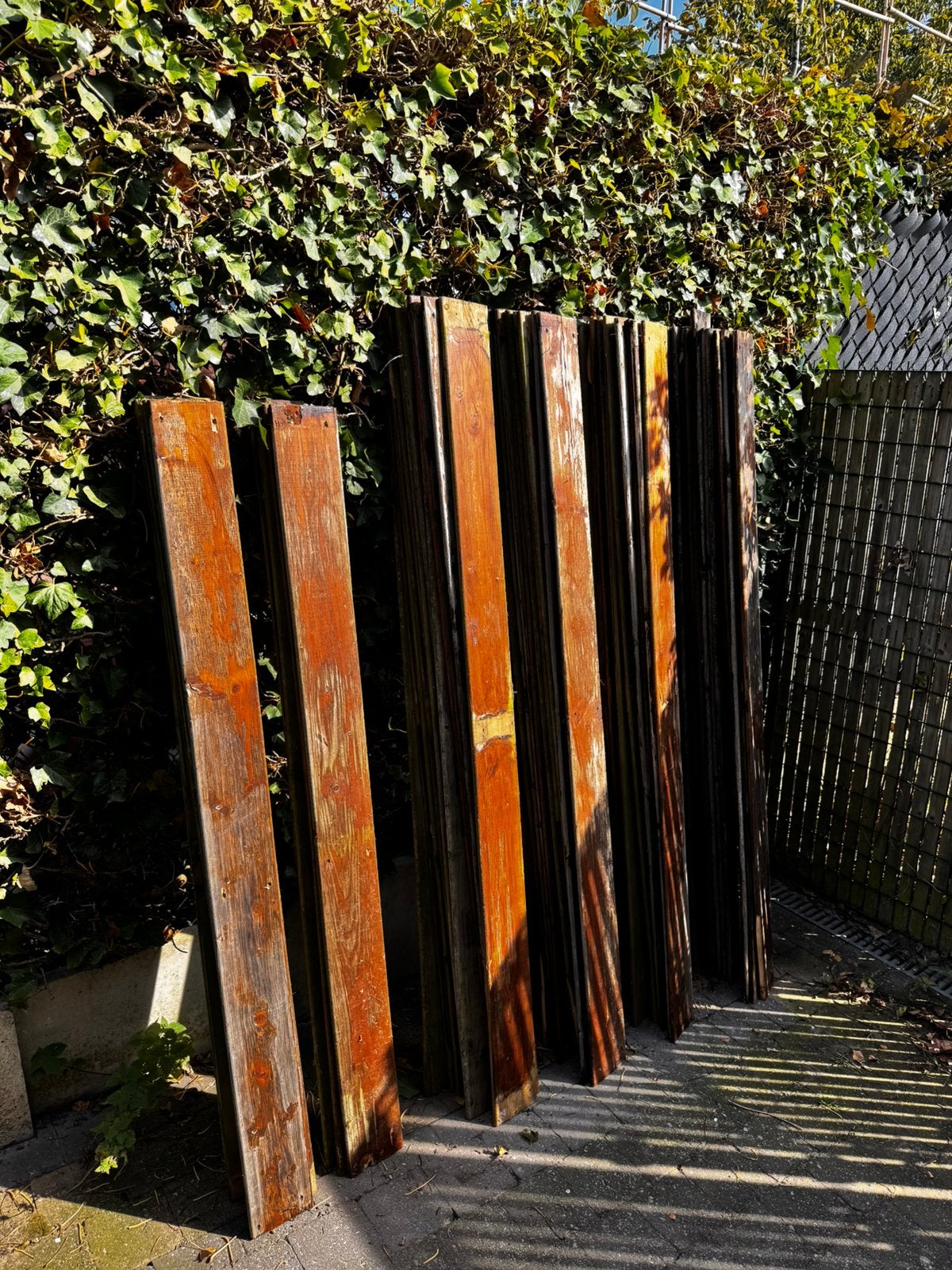Planken Douglas Hout 60 stuks, Ophalen