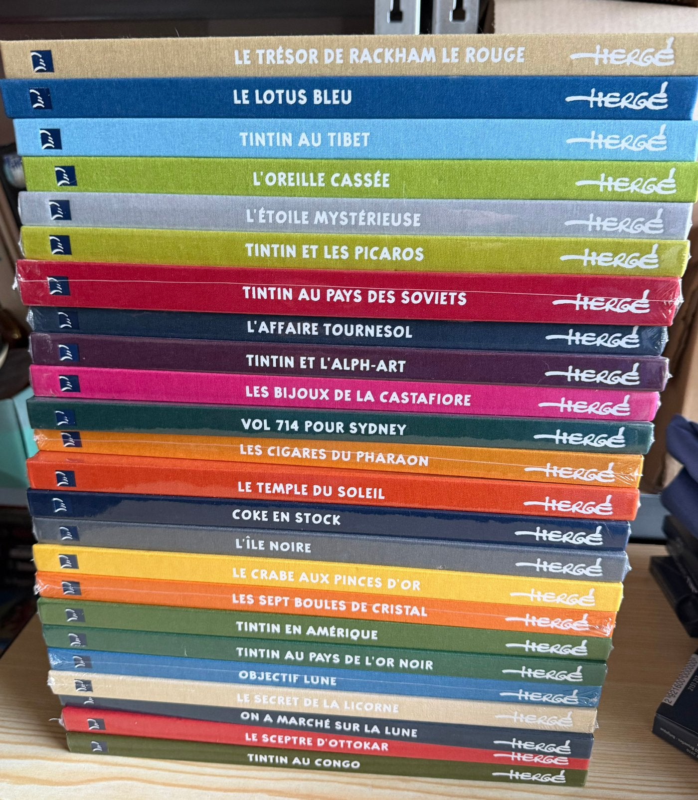 24 albums tintin archive neuf hergé, Enlèvement, Comme neuf, Autres