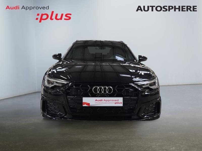 Audi A6 Avant S-line | 2.0 tdi 163 cv | GPS | Camera 360 | C, Automaat, USB, Zwart, Bedrijf