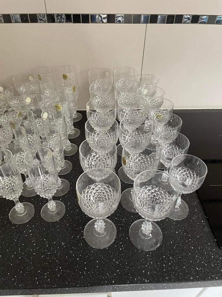 Verres en cristal, Collections, Enlèvement, Neuf
