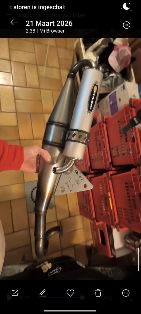 Technigas next-r minerelli horizontaal bijna nieuwe, Ophalen of Verzenden
