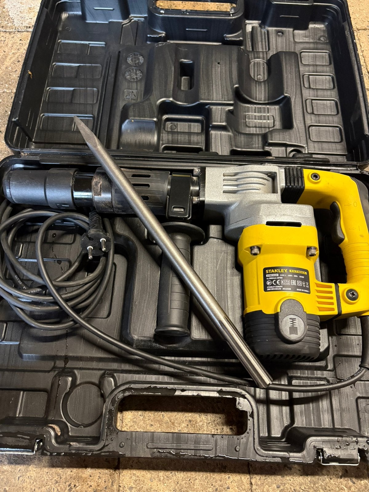 STANLEY FATMAX 1010W 8.5J 5Kg SDS MAX breekhamer, Enlèvement, Comme neuf