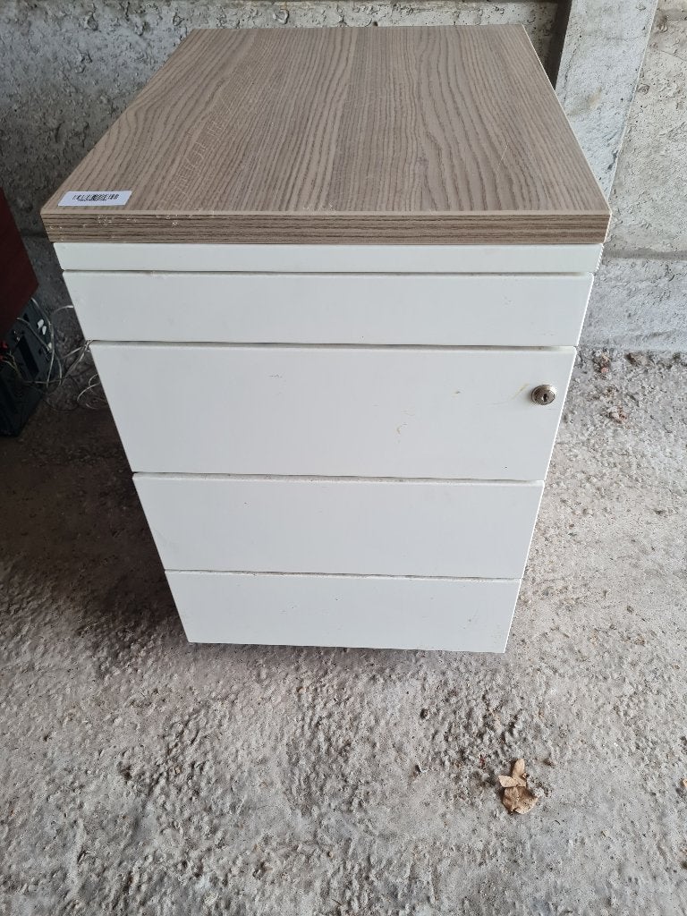 1 vintage verrijdbare ladeblok, Ophalen