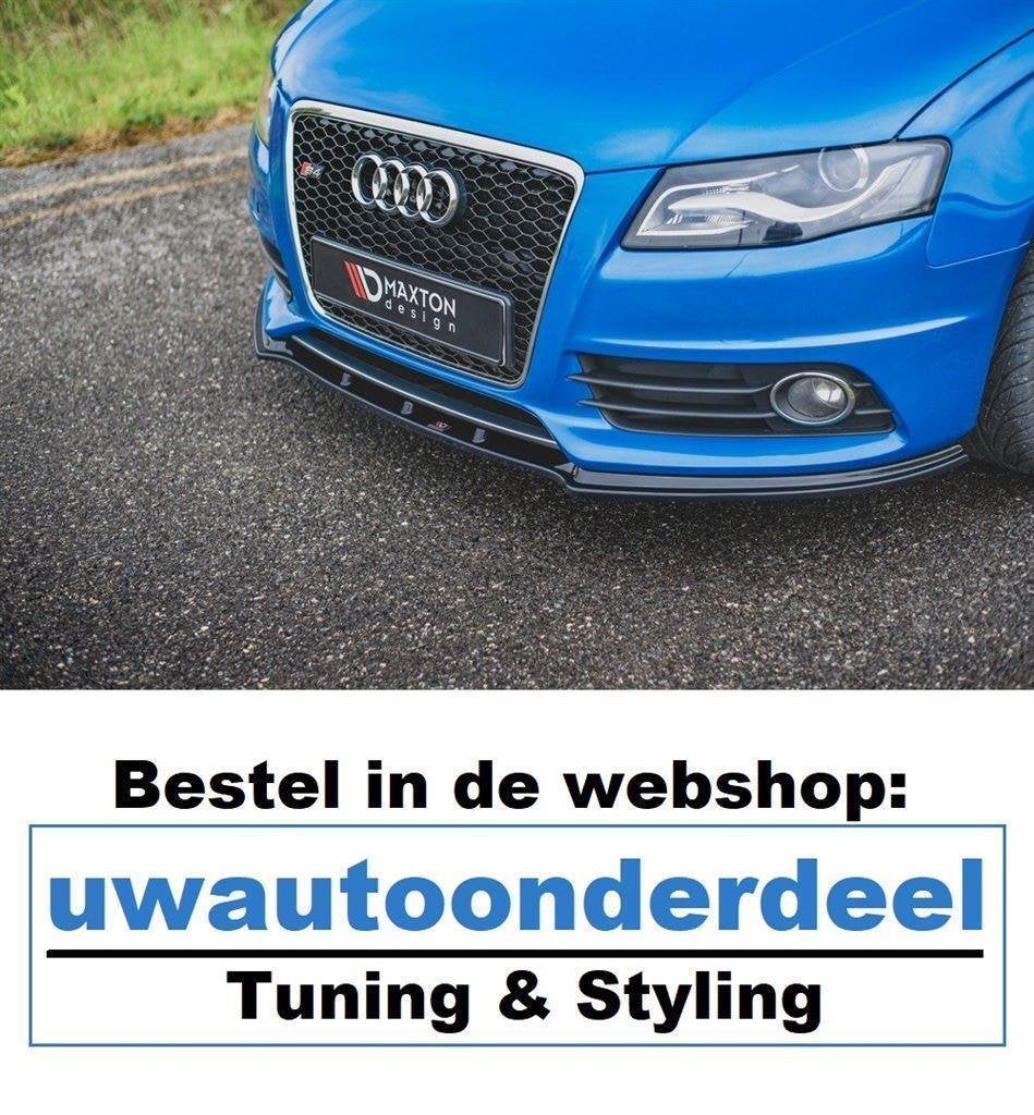 Maxton Design Spoiler Skirts Lip Splitter Geschikt Voor Audi, Verzenden