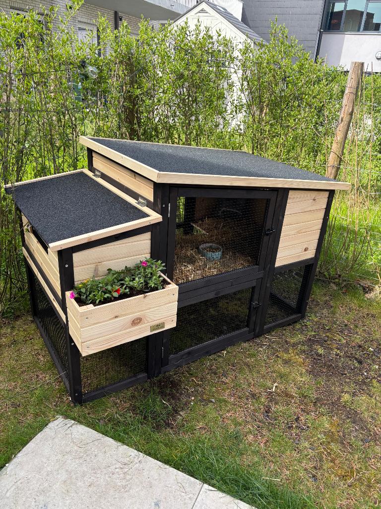 Konijnenhok, Dieren en Toebehoren, Ophalen, 60 tot 90 cm, Nieuw, Hok