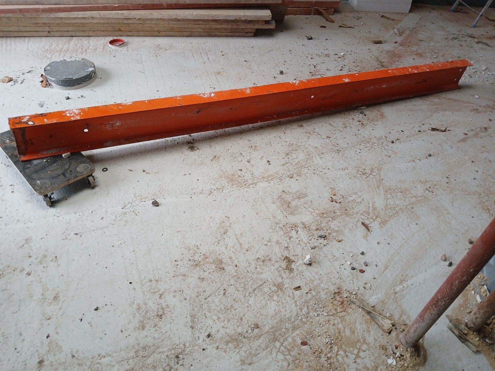 ijzeren poutrel 3 meter lang en 20 cm hoog en 9 cm breed, Doe-het-zelf en Bouw, Ophalen