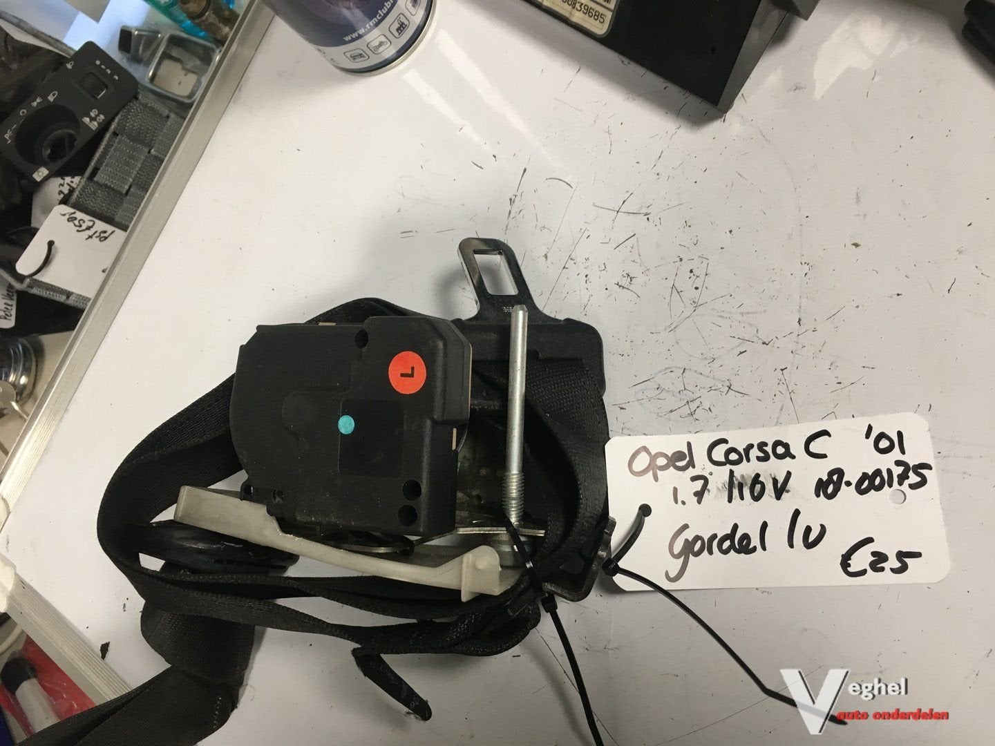 Opel Corsa C 2001 Gordel Linksvoor of Rechtsvoor, Gebruikt, -, -, Ophalen of Verzenden
