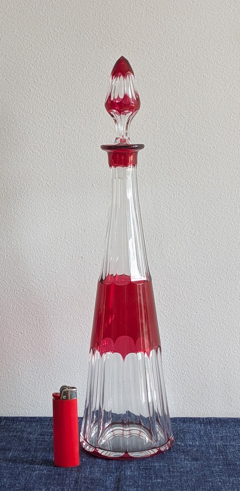 Carafe Val St Lambert, Antiquités & Art, Enlèvement ou Envoi