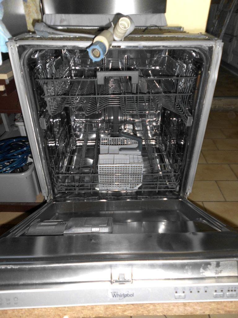vaatwasser whirlpool, Elektronische apparatuur, Vaatwasmachines, Ophalen, Gebruikt, Inbouw, 45 tot 60 cm