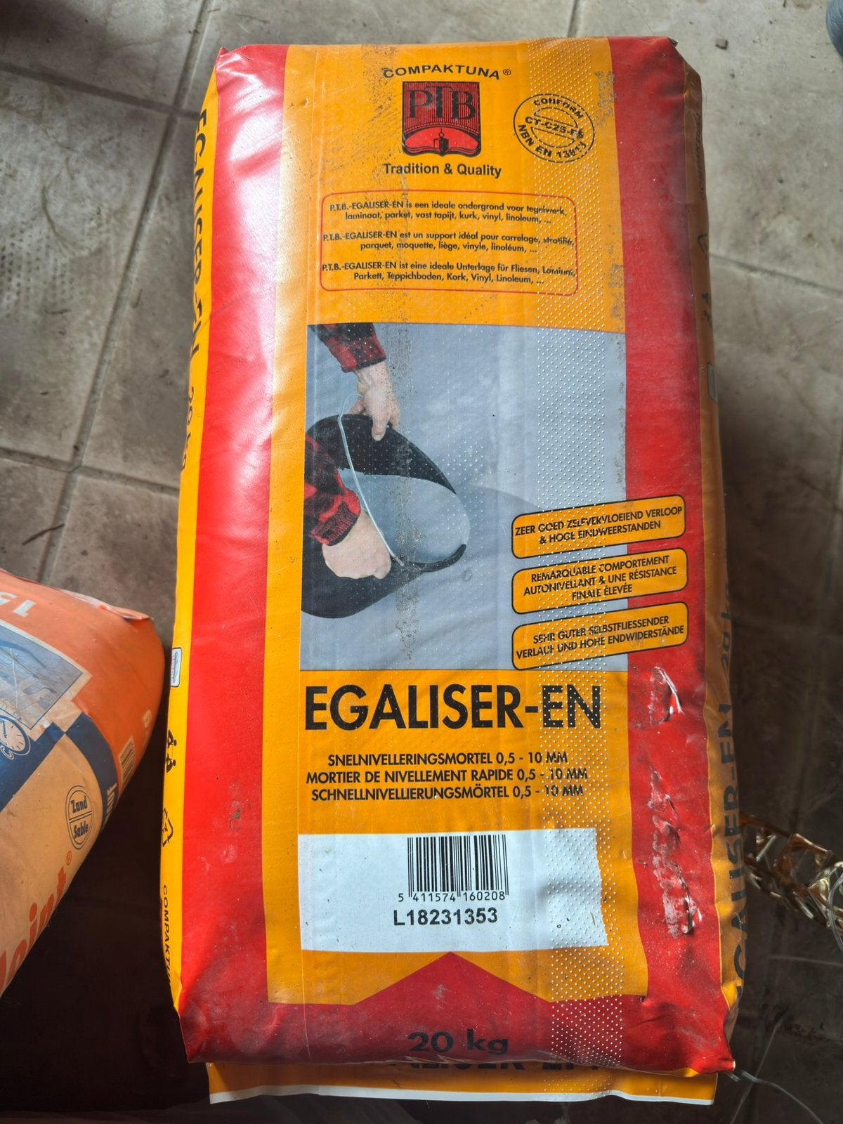 Egaline compaktuna 60kg, Ophalen, Nieuw