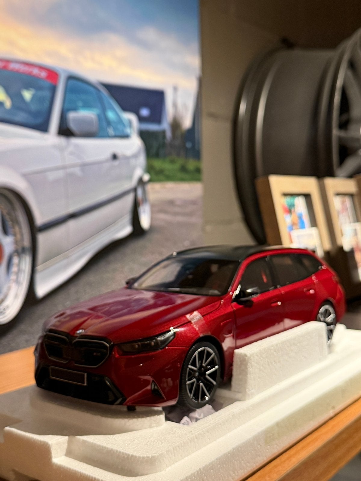 Minichamps Bmw M5 Touring, Hobby en Vrije tijd, Ophalen of Verzenden, Zo goed als nieuw
