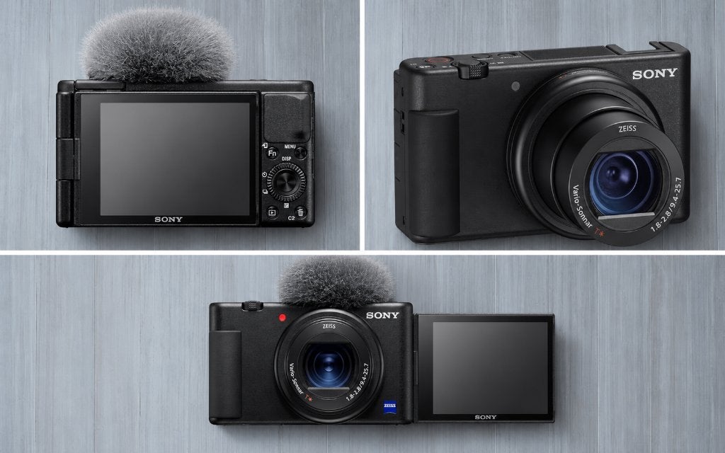 SONY Compact caméra ZV-1 avec de nombreux accessoires, 20 mégapixels, Écran tactile, Comme neuf, Enlèvement