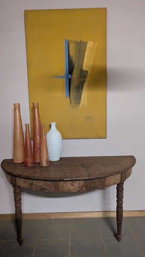MAHONIE CONSOLETAFEL, Antiek en Kunst, Ophalen