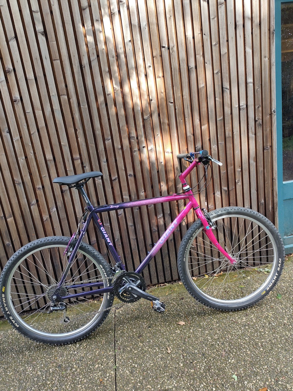 Vintage retro Giant Terrago Mtb, 26 inch, Large!, Fietsen en Brommers, Ophalen, Gebruikt, Velgrem, Giant