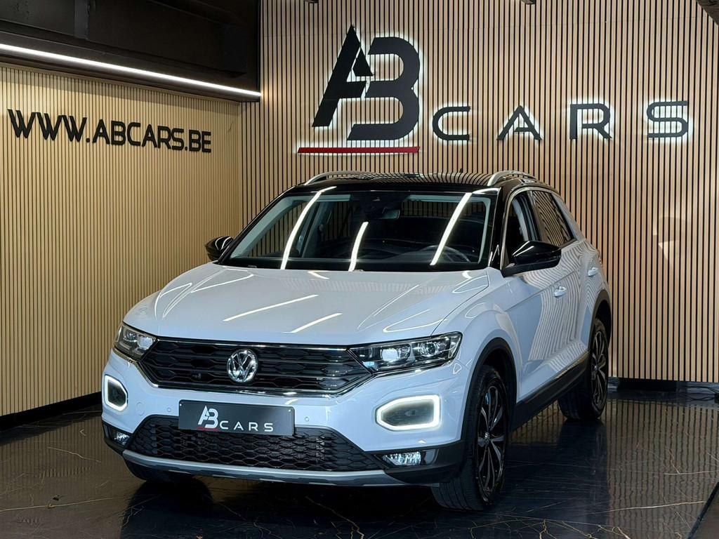 Volkswagen T-Roc 1.0 TSI Style * GARANTIE 12 MOIS *, Stof, Gebruikt, 116 pk, Wit