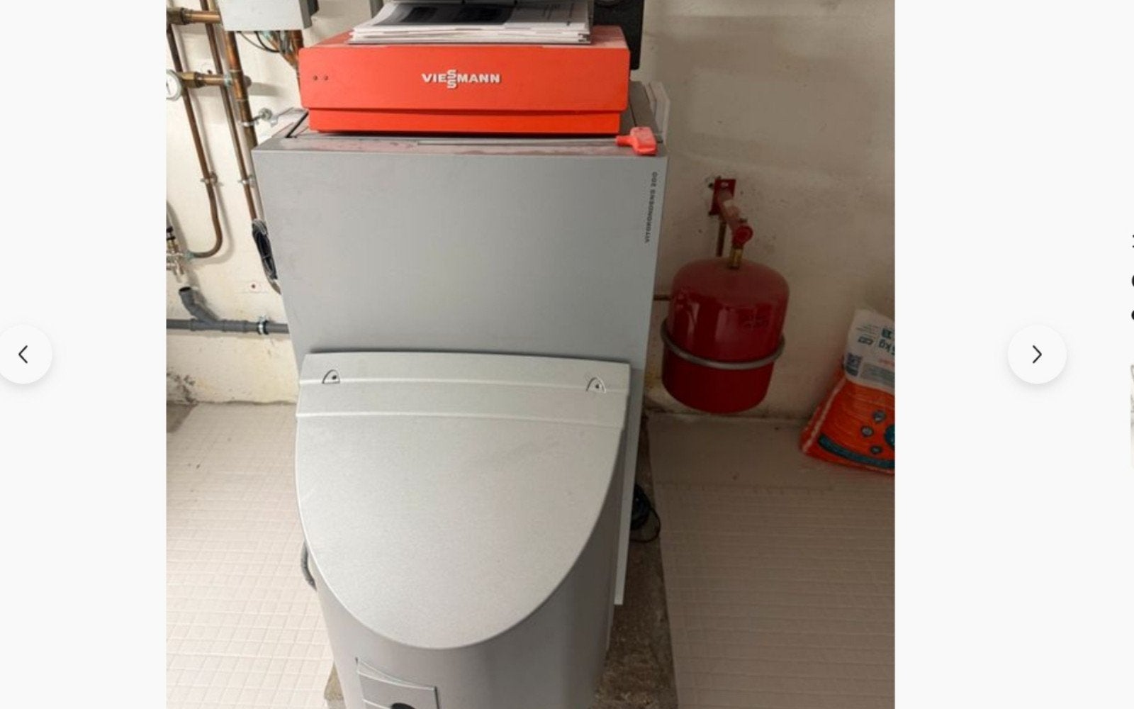 viessmann condensatie-olie+sonde +thermostaat/2018, Ophalen, Hoog rendement (Hr), Cv-ketel of Combi-ketel, Zo goed als nieuw