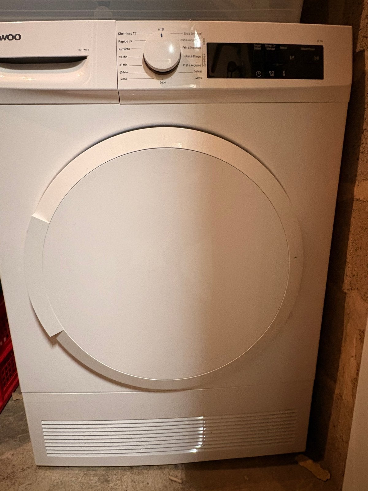 Sechoir Dawoo 8kg à condensation, Electroménager, Enlèvement, Utilisé, À condensation