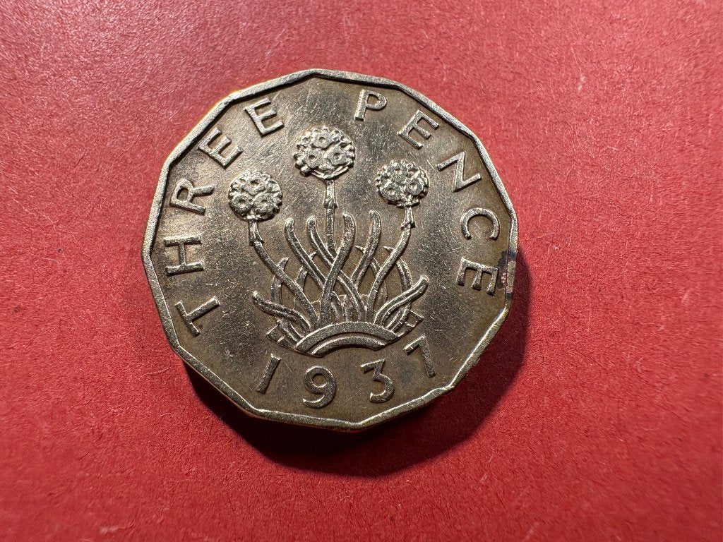 Royaume-Uni (UK) - 3 Pence 1937 (#197#), Enlèvement ou Envoi, Autres pays, Monnaie en vrac