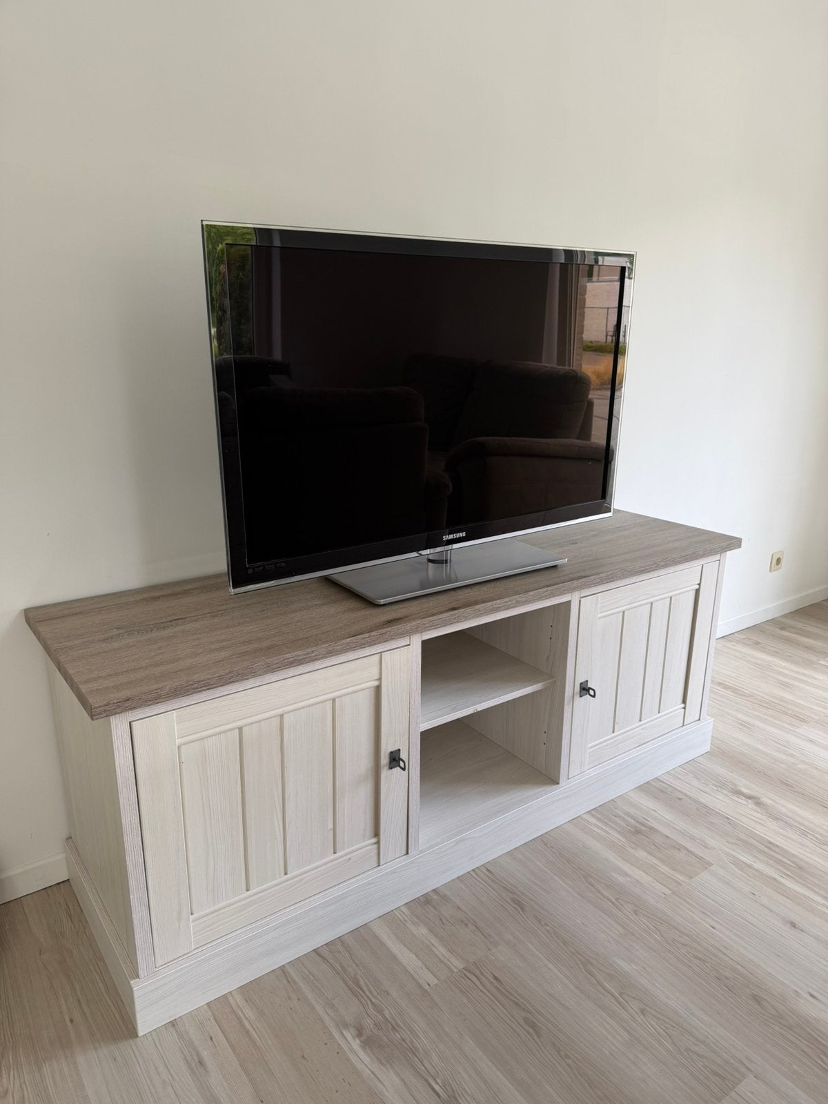 Tv kast, Huis en Inrichting, Kasten |Televisiemeubels, Ophalen, Overige materialen, Gebruikt, 150 tot 200 cm