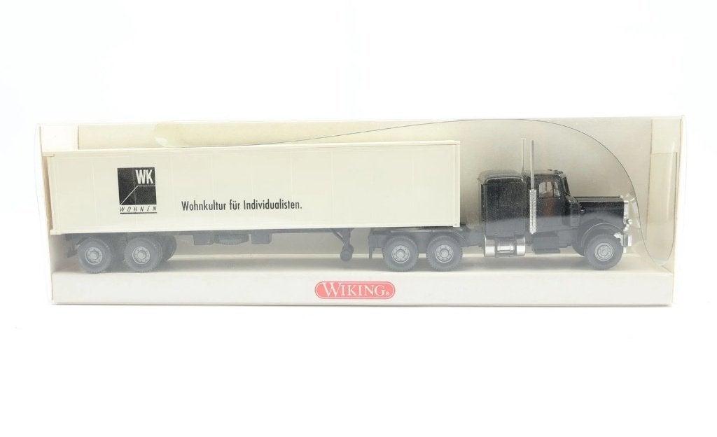1:87 Wiking 5270139 Peterbilt Container Sattelzug WK Wohnen, Ophalen of Verzenden, Zo goed als nieuw, Bus of Vrachtwagen, Wiking
