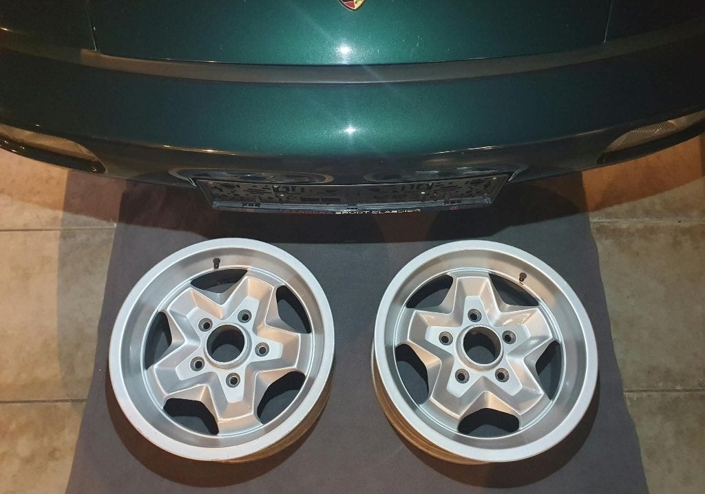 Jantes pour emporte-pièces Porsche, Autos : Pièces & Accessoires, Pneus & Jantes, Enlèvement, Utilisé, 15 pouces, Jante(s)