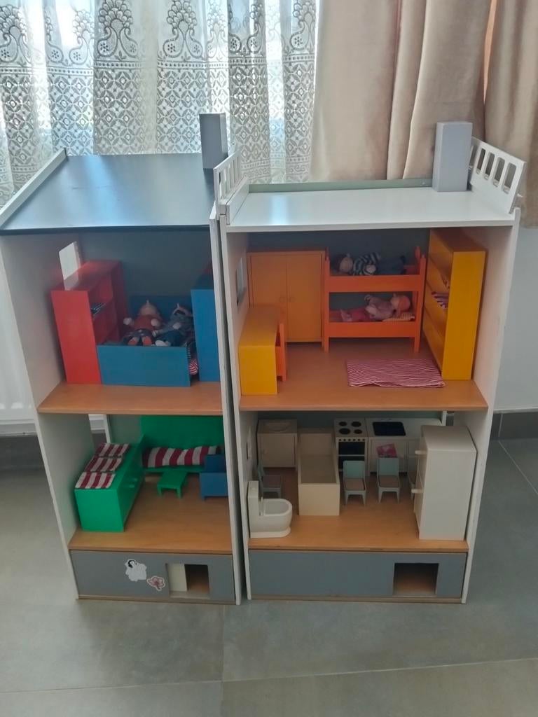 Poppenhuis, Kinderen en Baby's, Ophalen, Gebruikt, Poppenhuis