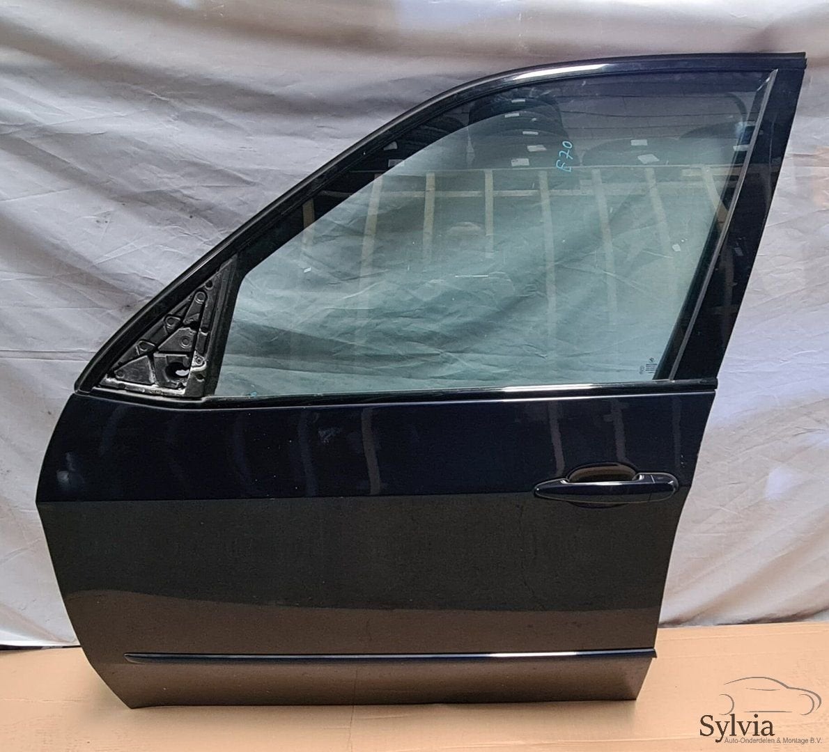Deur Portier linksvoor BMW X5 E70 A35/5 Monacoblau metallic, -, Utilisé, Porte, -