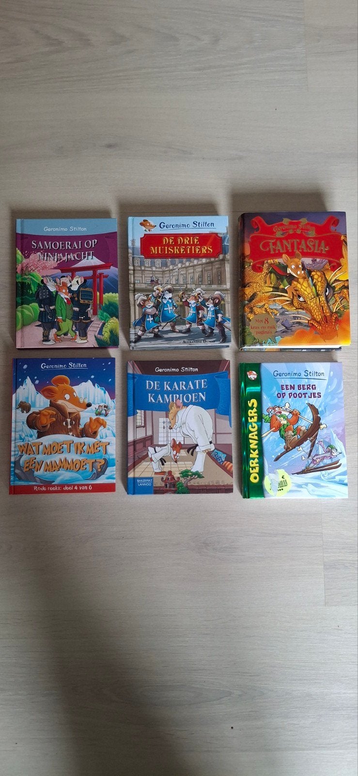 Pakket Geronimo Stilton, Boeken, Ophalen