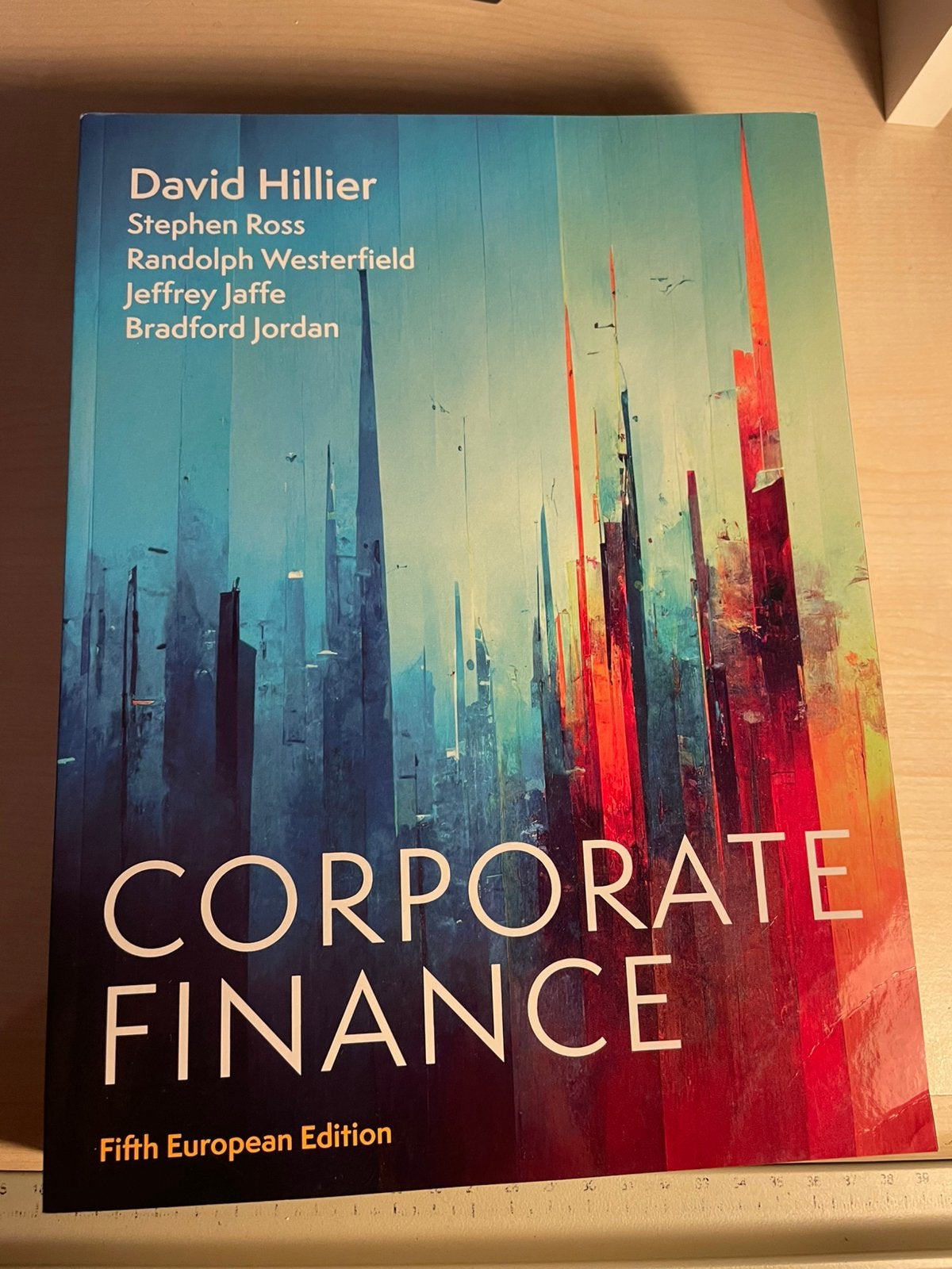 Corporate Finance: Hillier, Ross, Westerfield, Jaffe&Jordan, Ophalen of Verzenden, Zo goed als nieuw