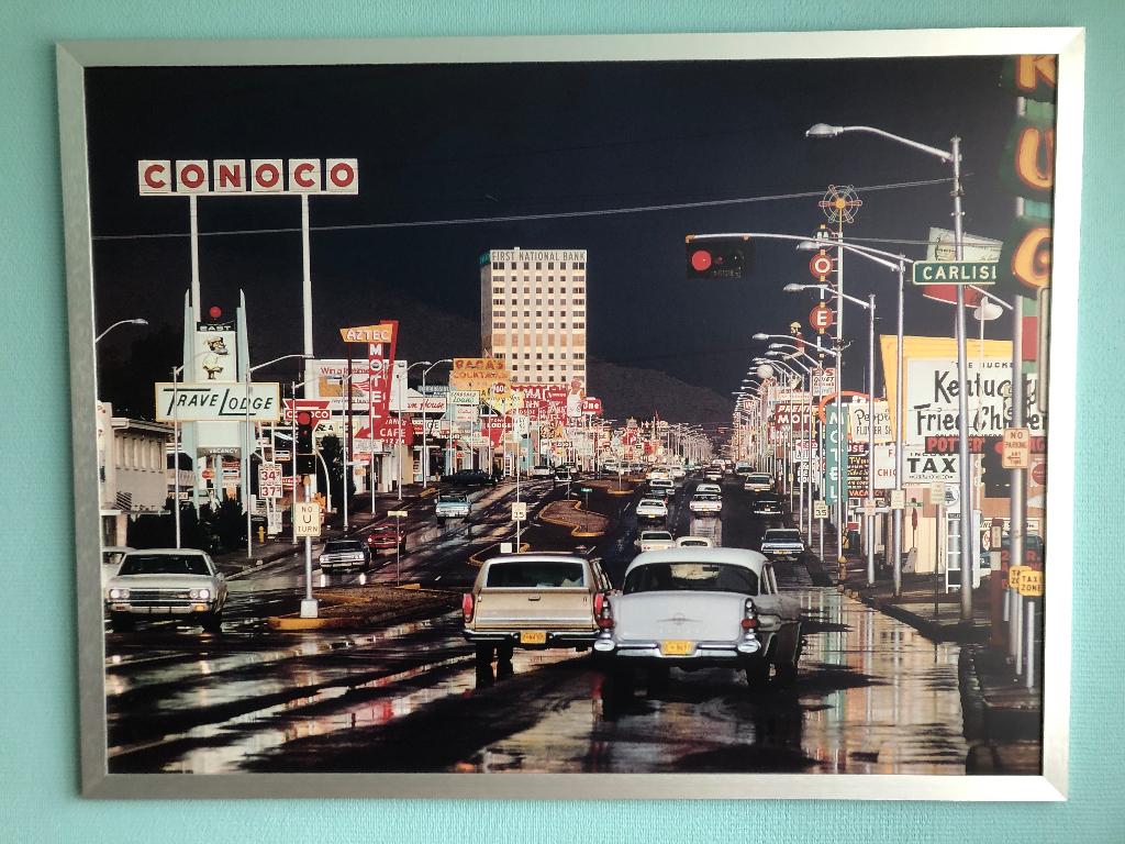 A vendre tableau urbain IKEA, Maison & Meubles, Accessoires pour la Maison | Tableaux d'affichage, Enlèvement, Comme neuf, Autres types