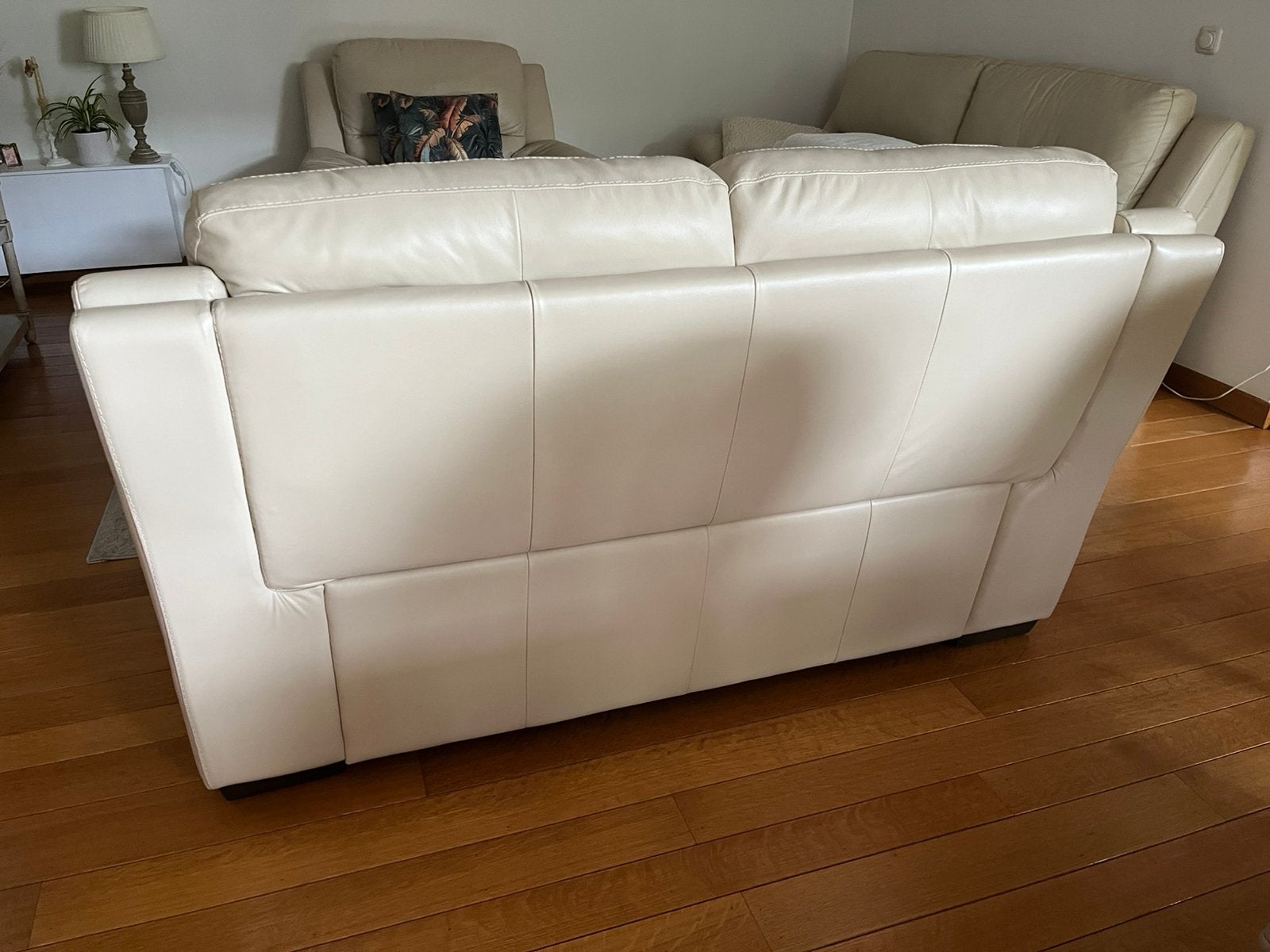 Beige zetel / 2-zit, Enlèvement, Comme neuf