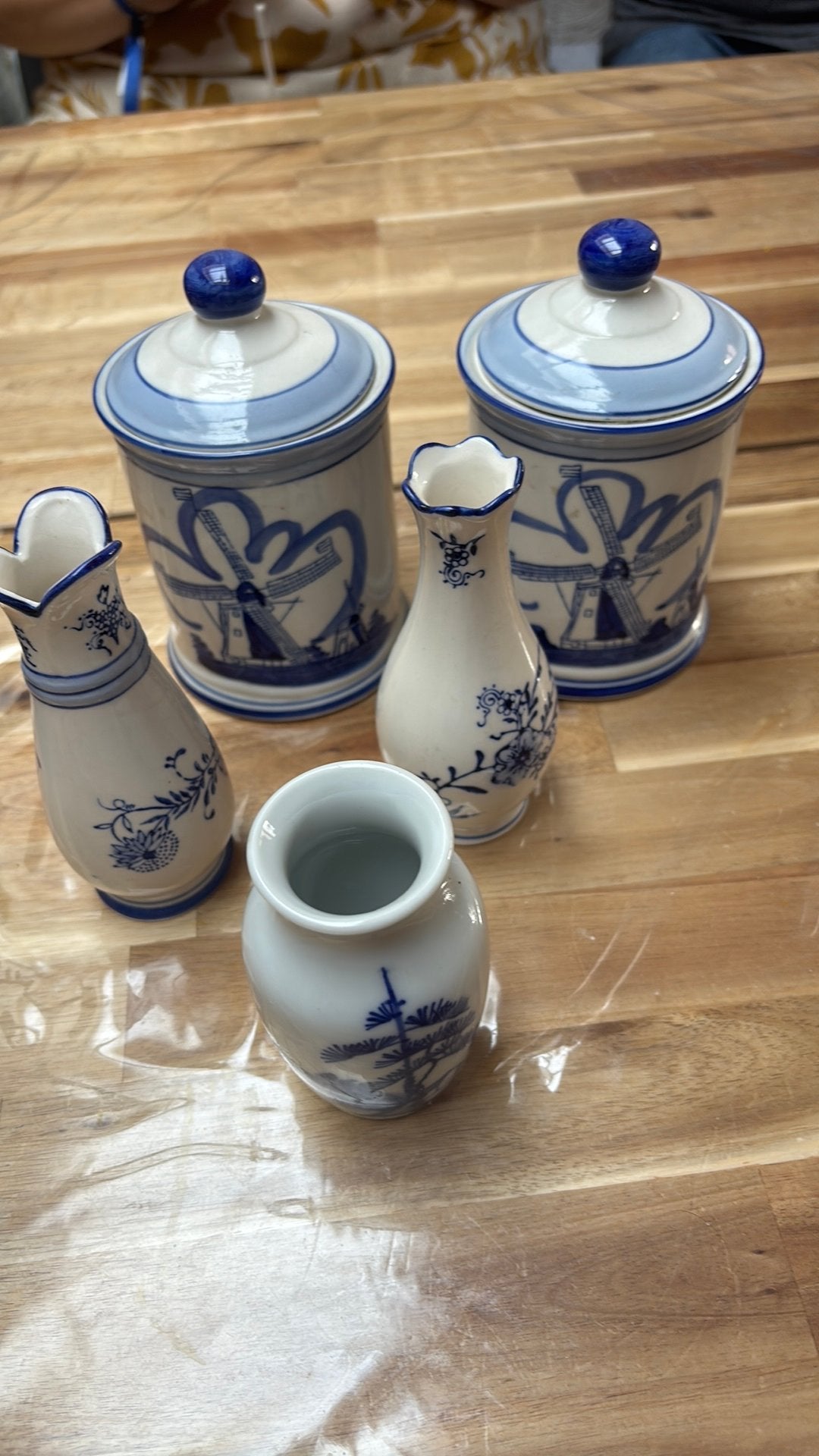 Lot hollandais pot vase, Antiquités & Art, Enlèvement
