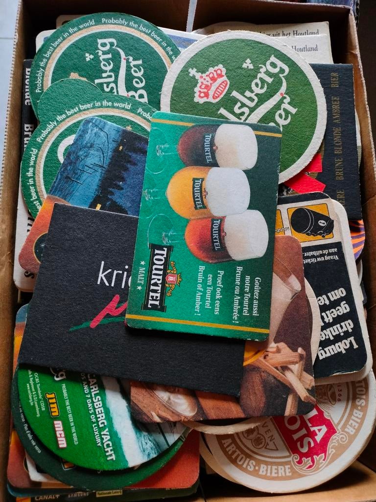 Bierviltjes nr 1, Ophalen, Viltje(s)