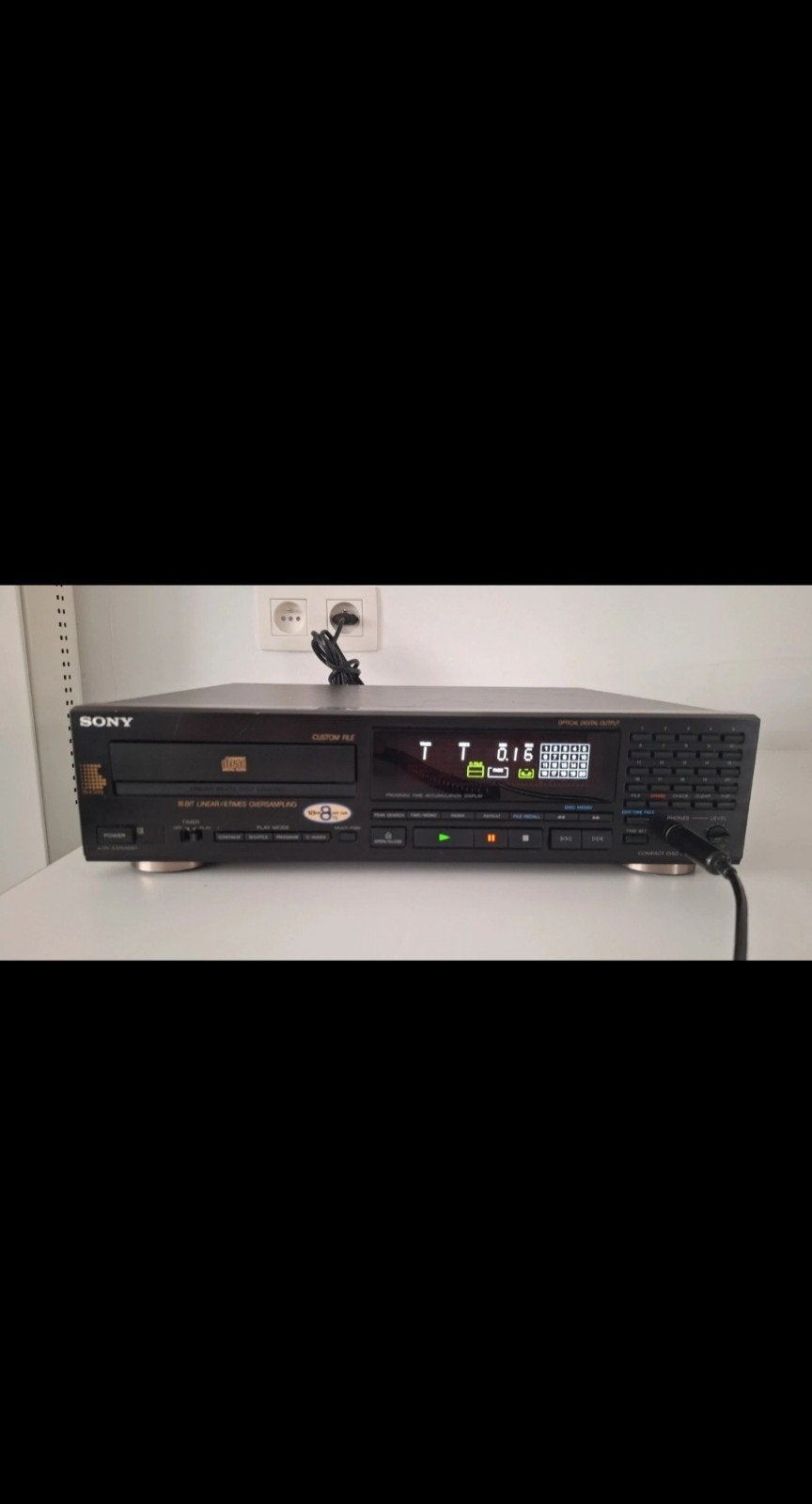 Lecteur CD Vintage Sony CDP-M99 (Génération 1990) – À révise, Enlèvement
