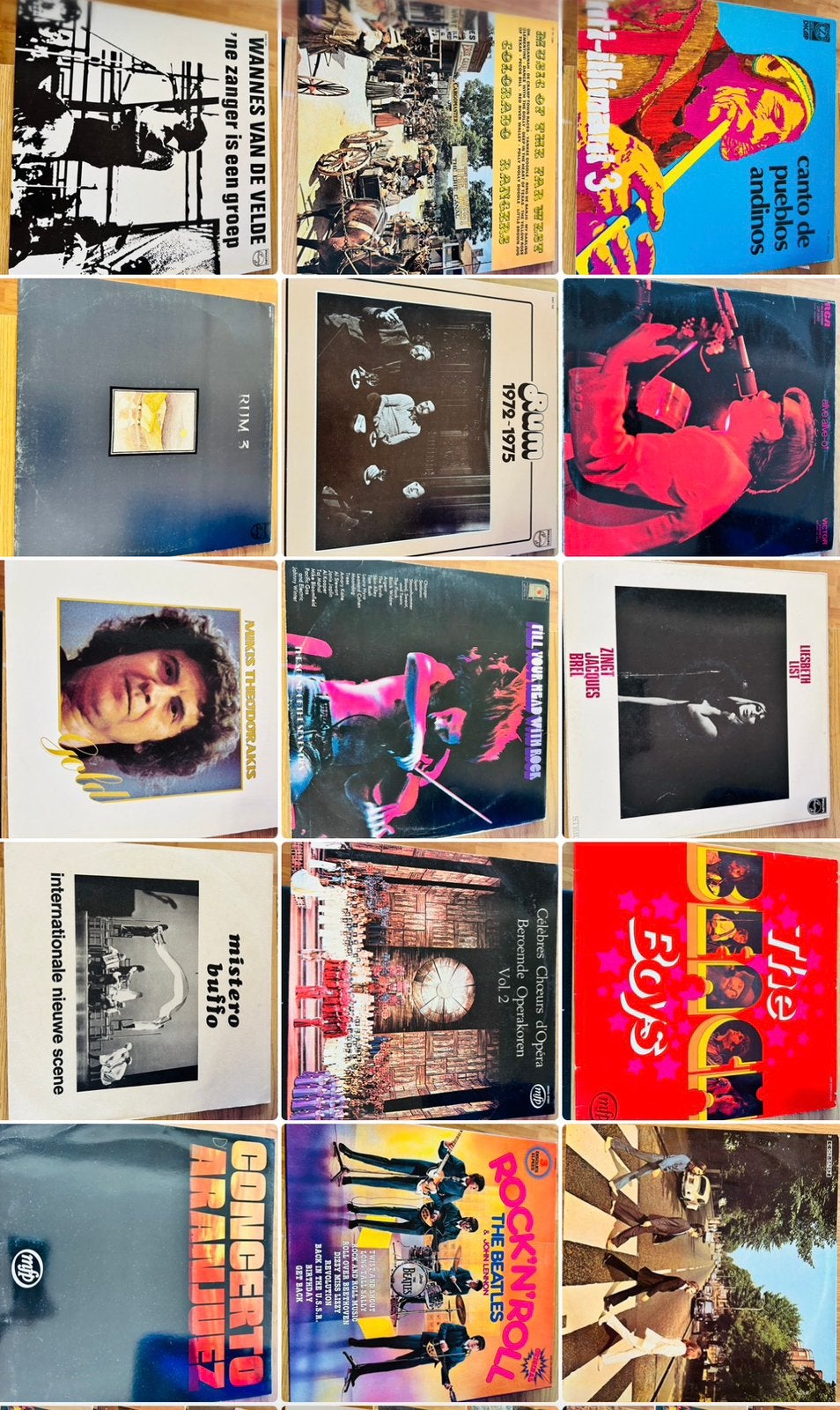 Lot vinyl platen nationale tot internationale muzikanten, Cd's en Dvd's, Ophalen