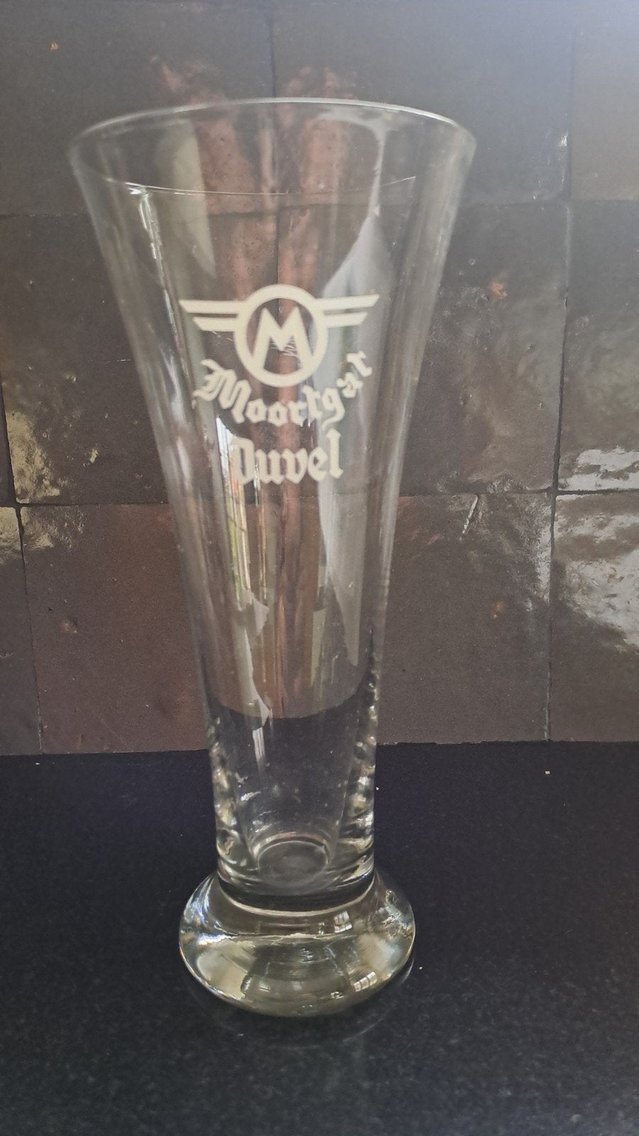 oud glas Duvel Moortgat, Verzamelen, Ophalen of Verzenden