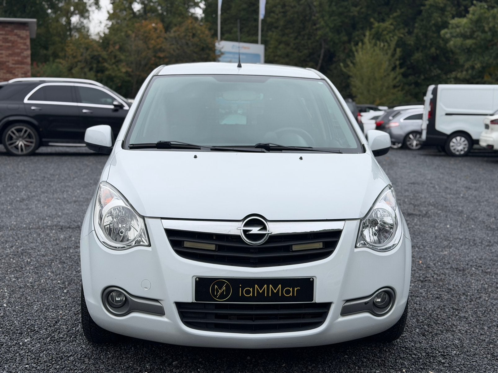 OPEL AGILA - 1.2 BENZINE, Auto's, Euro 5, Stof, Wit, Bedrijf