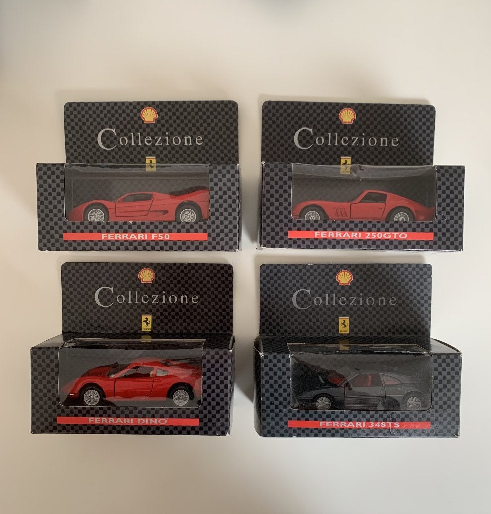 Lot miniatures Ferrari 1/39 Shell Collezione (Maisto), Collections, Enlèvement ou Envoi, Comme neuf, Voitures