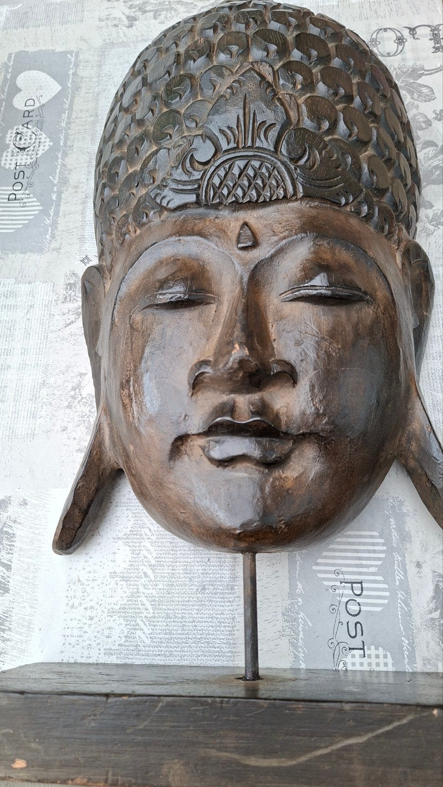 Boedha beeld, Ophalen