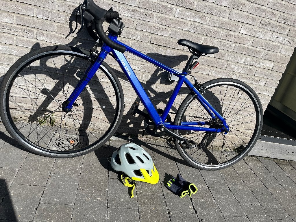 Koersfiets Van Rysel blauw maat “26, Ophalen, Zo goed als nieuw, 26 inch of meer
