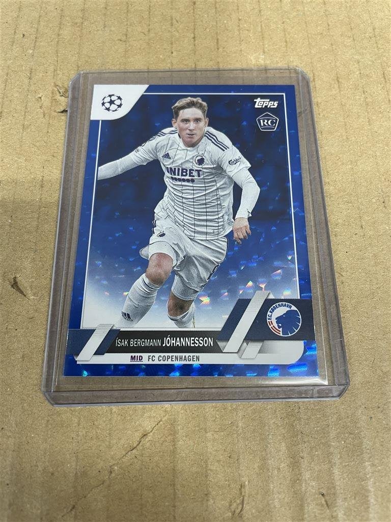 Voetbal plaatje - Topps Isak bermann Johannesson FC Copenhag, Verzamelen, Ophalen of Verzenden, Zo goed als nieuw