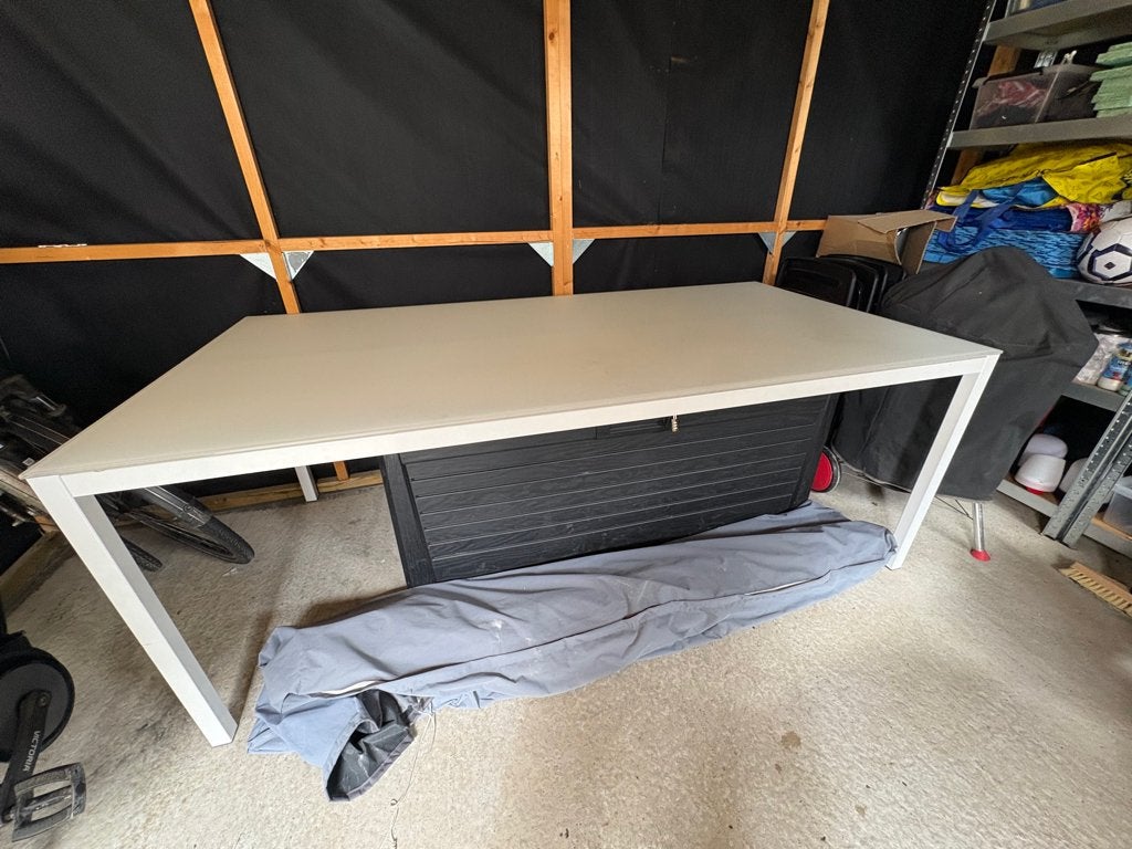 tafel, Huis en Inrichting, Tafels | Eettafels, Ophalen, Gebruikt, 50 tot 100 cm, Vijf personen of meer