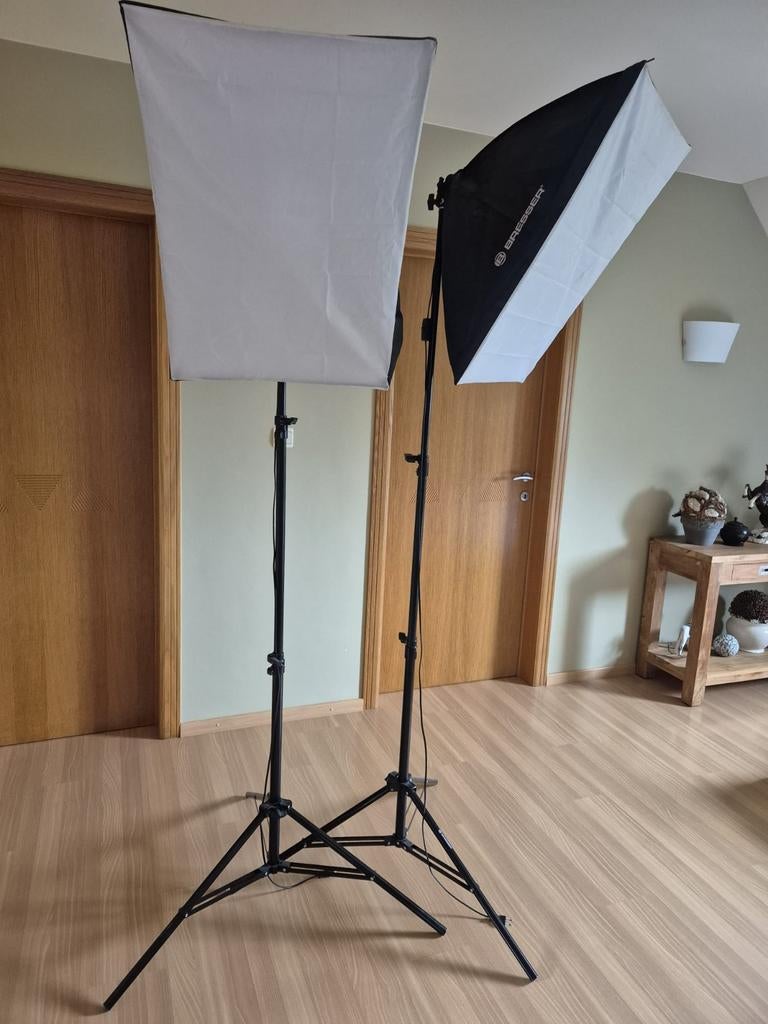 Studiolampen, fotolampen lampen op statief, Ophalen