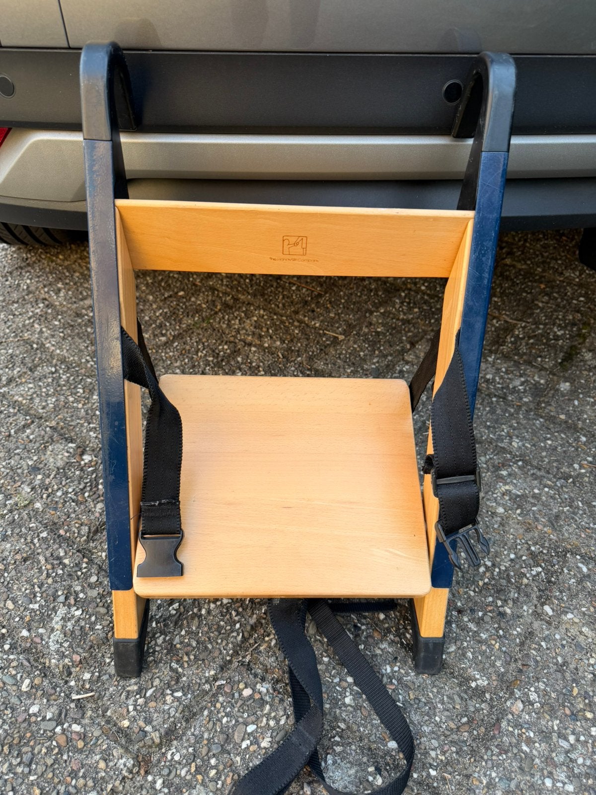 HandySitt houten kinderstoel / meeneemstoel, Kinderen en Baby's, Ophalen, Gebruikt