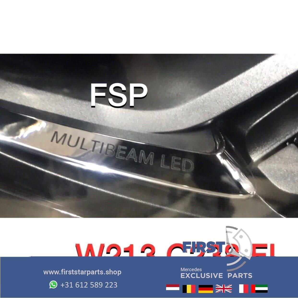 W213 FACELIFT LED MULTIBEAM KOPLAMP LINKS E KLASSE 2018-2021, Auto-onderdelen, Gebruikt, -, Ophalen of Verzenden, -