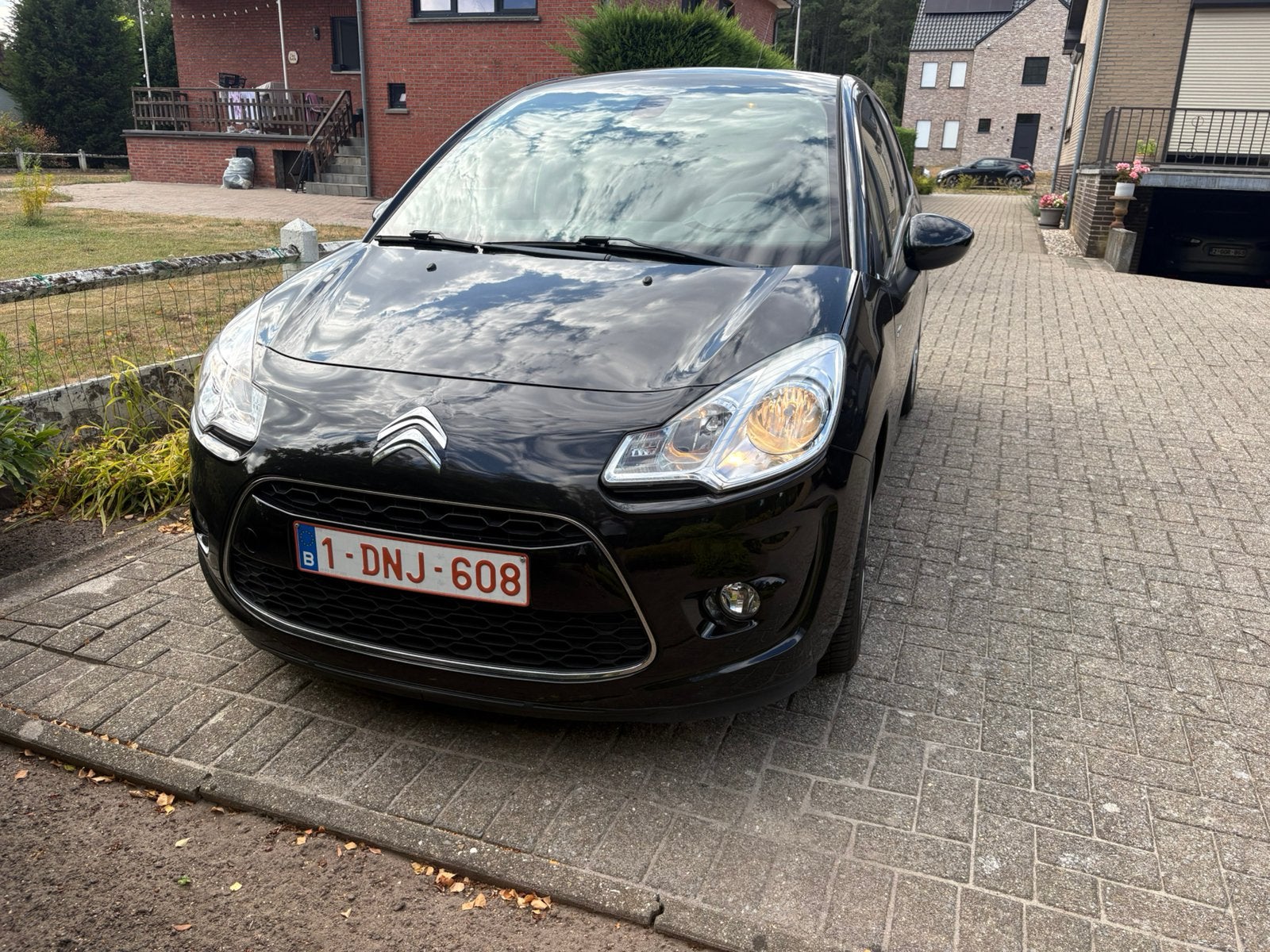 Citroen C3 : Zwart,goed onderhouden,airco,panoramisch dak., Auto's, Voorwielaandrijving, Euro 5, Stof, 1398 cc