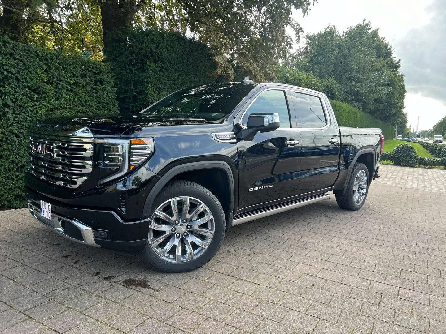 GMC Sierra Denali 6.2L V8 €68.900,- excl btw. (automaat), Auto's, GMC, Automaat, 8 cilinders, Zwart, Leder