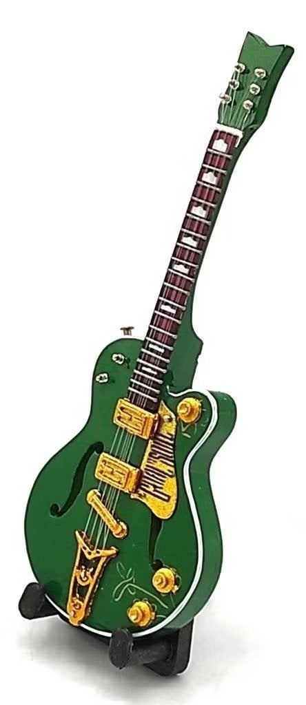 Baby miniatuur replica Gretsch gitaar 15 cm - Bono - U2, Verzamelen, Ophalen of Verzenden, Nieuw