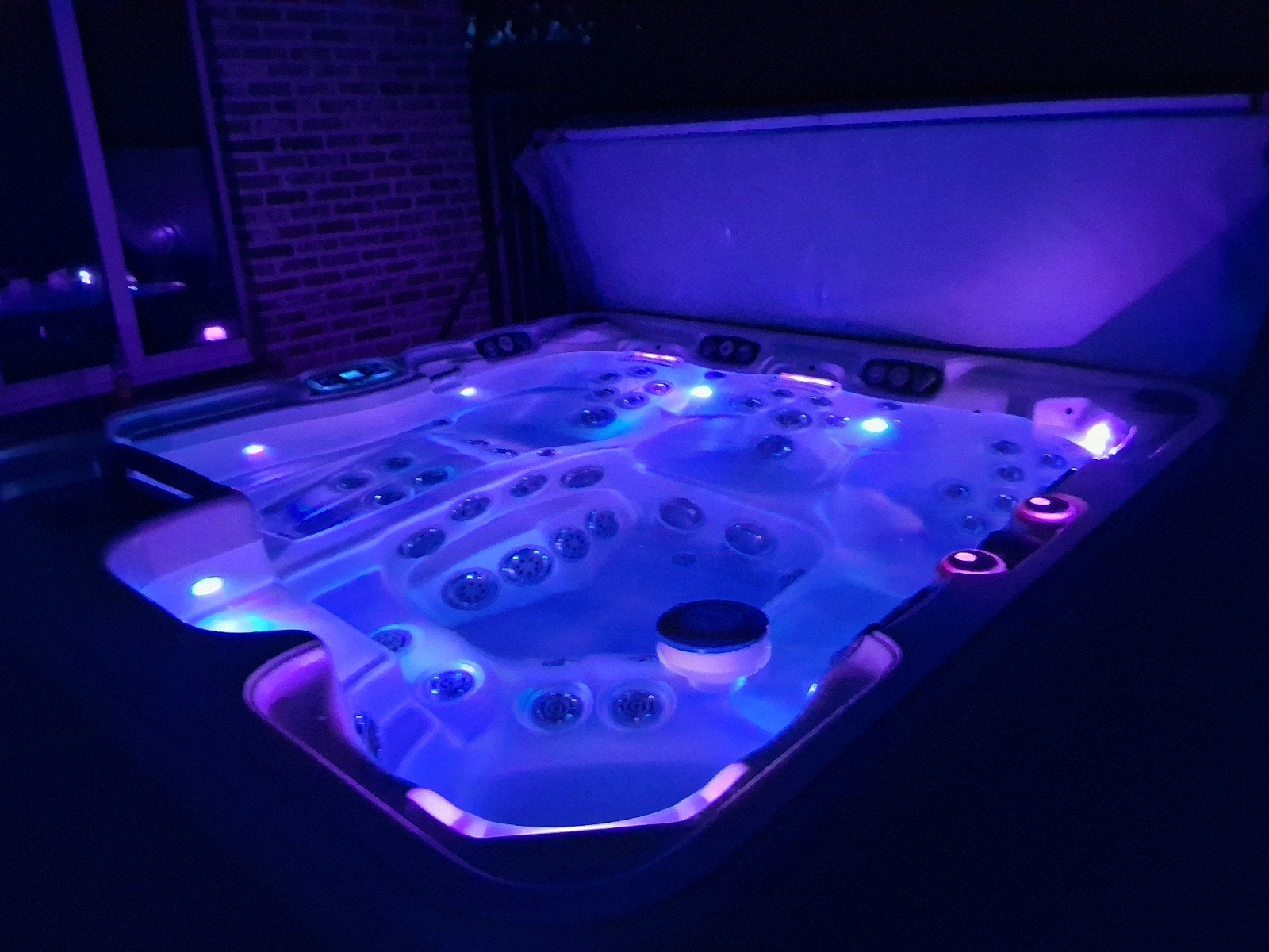 Jacuzzi Artesian spas, Tuin en Terras, Ophalen, Gebruikt, Trap, Vast