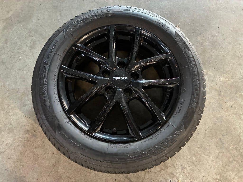 Kit hiver Volkswagen / Skoda / Seat – 4 roues complètes, Ophalen, Gebruikt, 16 inch, Banden en Velgen